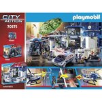 Playmobil - 70575 - police camion de bandits et policier