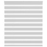 vidaXL Store zèbre gris clair largeur du tissu 120 9 cm polyester