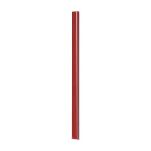 Lot de 100 Baguettes à relier A4 épaisseur 6 mm Rouge DURABLE
