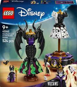 43262 Les robes de maléfique et cruella d enfer LEGO Disney Princess