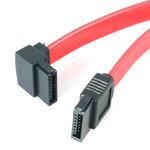 Startech.com câble serial ata (sata) vers sata à angle gauche 46 cm - f/f