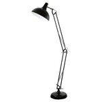 Lampadaire borgillio noir eglo 94698