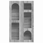 vidaXL Armoire suspendue avec étagère Gris Sonoma 59 x 20 x 100 cm