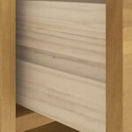 vidaXL Banc de couloir SANDNES 87x40x50 cm bois de pin massif