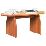 vidaXL Table basse Brun cire 80 x 40 x 35 cm Pin massif