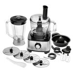 Proficook robot de cuisine 1200 w argenté pc-km 1063