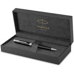 Parker sonnet stylo bille  laque noire  recharge noire pointe moyenne  coffret cadeau
