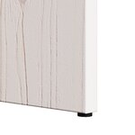 vidaXL Ensemble de tables basses 2 Pièces Blanc 49 x 49 x 28 cm