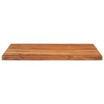 vidaXL Dessus de table 110x80x2 5cm rectangulaire bois massif d'acacia