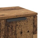vidaXL Buffet Bois ancien 30 x 30 x 70 cm Bois d'ingénierie
