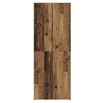 vidaXL Haut Armoire 2 Pièces Bois ancien 70 x 42 5 x 185 cm