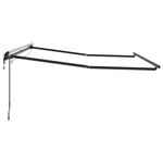 vidaXL Auvent avec Anthracite 3 5 x 2 5 m Métal