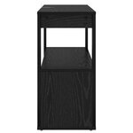 vidaXL Buffet Chêne noir 80 x 30 x 60 cm Bois d'ingénierie