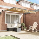 vidaXL Auvent Rétractable Multicolore 300 x 250 cm
