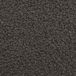 vidaXL Chaise pivotante Gris foncé 63 x 75 x 76 cm Peau de mouton