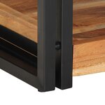 vidaXL Set de 2 tables de nuit 40x35x50 cm en bois d'acacia massif