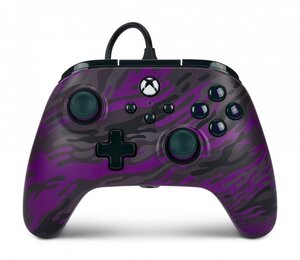 Manette filaire PowerA Advantage pour Xbox Series X S - Camouflage violet
