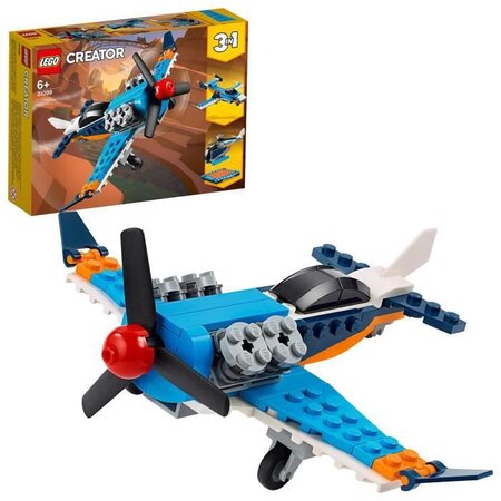 Lego creator 31099 l'avion a hélices - La Poste