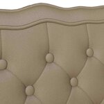 vidaXL Banc Chesterfield Cappuccino 119.5 x 64.5 x 75 cm