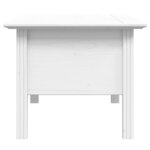vidaXL Table basse BODO blanc 100x55x46 cm bois de pin massif