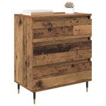 Buffet avec tiroir Bois Ancien 60 x 35 x 70 cm Bois d'ingénierie