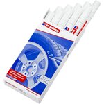 Marqueur Spécial Caoutchouc Pneu 8050 Blanc Pointe Ronde 2-4 mm x 10 EDDING