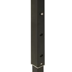 vidaXL Tente de réception pliable avec parois Anthracite 2x2 m