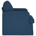 vidaXL Canapé Bleu 84 x 80 x 85 cm tissu