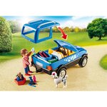 PLAYMOBIL 9278 - City Life - Toiletteuse avec véhicule