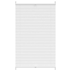 vidaXL Store plissé 90x100 cm Blanc