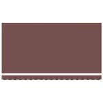 vidaXL Auvent Rétractable Marron 400 x 200 cm tissu