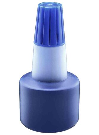 Flacon D'encre Pour Tampon Encreur 30 ml Bleu WONDAY