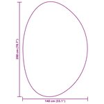 vidaXL Tapis HUARTE Beige 140 x 200 cm Polyester