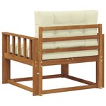 vidaXL Sofa de milieu extérieur Naturel