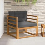 vidaXL Sofa de milieu extérieur Naturel
