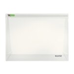 Sachet de 2 pochettes enveloppe à zip Traveller PVC 2/10e  format M Transparent LEITZ