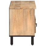 vidaXL Meuble TV 100x33x46 cm bois massif de manguier