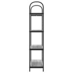vidaXL Étagère Sonoma gris 80 x 30 x 146 cm Bois d'ingénierie