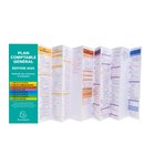Plan Comptable Général Accordéon 19x7 5cm - Vert - X 5 - Exacompta