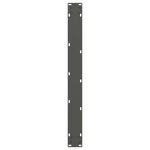 vidaXL Table à manger marron clair bois de chêne massif rectangulaire