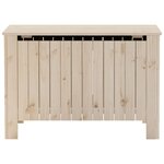 vidaXL Boîte de rangement avec couvercle RANA bois massif de pin