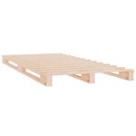 vidaXL Cadre de lit sans matelas 100x200 cm bois massif de pin