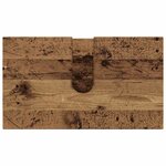 vidaXL Ensemble de mobilier de salle de bain 4 Pièces Bois Ancien