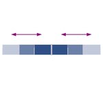 vidaXL Auvent latéral rétractable Bleu 140 x 1000 cm