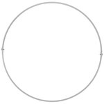 vidaXL Cache-pot de jardin Blanc 40 x 40 x 20 cm Acier