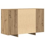 vidaXL Meuble d'appoint Artisan Chêne 120x41x75 cm Bois d'ingénierie