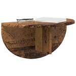 vidaXL Étagère Murale Bois ancien 38 x 19 x 19 cm Bois d'ingénierie