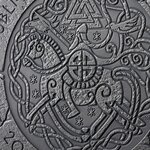 Pièce de monnaie en Argent 2000 Francs g 62.2 (2 oz) Millésime 2024 Way to Valhalla RAGNAR LOTHBROK