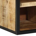 vidaXL Cabinet à chaussures avec stockage Marron 50 x 30 x 110 cm