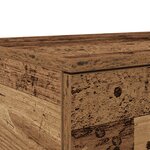 Tiroirs de lit vidaXL en bois vintage 160x36 5x16 5 cm en bois reconstitué